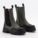 Resti Dark green women's boots on a solid sole Rosidi - Footwear | Shoptok.si