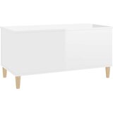  Stolić za kavu sjajni bijeli 90x44,5x45 cm konstruirano drvo | shoptok.hr