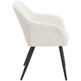 Livetastic NASLANJAČ, les, kovina, tekstil bela | Shoptok.si