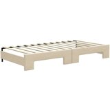  Dnevni krevet na razvlačenje s ladicama krem 100x200 cm tkanina | shoptok.hr