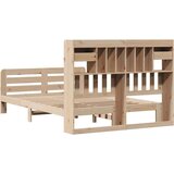 vidaXL Knjižna postelja brez vzmetnice 140x200 cm trdna borovina | Shoptok.si