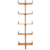House Nordic Polica od bambusa s više razina u prirodnoj boji 50 cm Villa – Cijene