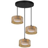 Brilagi LED RGB prigušiva luster AURA LUX 3xGX53/14W/230V Wi-Fi Tuya crna/zlatna | Eponuda.com