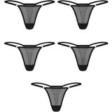 Obsessive Violami 5-pack Thong Black L/XL | shoptok.hr