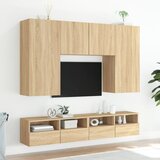  Zidni TV ormarići 2 kom boja hrasta 80 x 30 x 30 cm drveni | Eponuda.ba