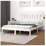  Za krevet od masivne borovine bijeli 120 x 200 cm | shoptok.hr