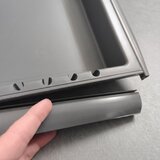 Elletipi Siva plastična kanta za smeće 3x12 l za odvojeni otpad/ugradbena Metropolis Flip-up – | shoptok.hr