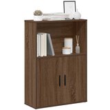vidaXL Knjižna omara rjavi hrast 60x24x85 cm inženirski les | Shoptok.si