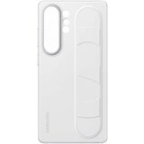  Ohišje za Galaxy S25 Ultra iz silikona s stojalom za trak, Bela, (21724014) | Shoptok.si