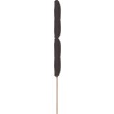  Temno rjava LED glava postelje 100 cm Tkanina, (22083996) | Shoptok.si