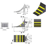 SNS SAFETY 2x gumijasti zagozdi za kolo | Shoptok.si