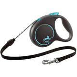 Flexi Povodac za pse Flexi BLACK DESIGN Srebrna XS | shoptok.hr