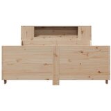 vidaXL Posteljni okvir brez vzmetnice 140x190 cm trdna borovina | Shoptok.si