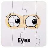 Edukativne puzzle - djelovi tijela na engleskom | shoptok.hr