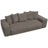 Bobochic Paris Siva/smeđa sofa od samta 280 cm Voltaire – | shoptok.hr