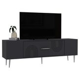 Hanah home tv polica Dekol2 anthracite silver