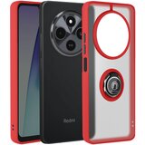 AVIZAR Ohišje za Xiaomi Redmi 14C Kovinsko obročno video držalo, Rdeča, (5000012530) | Shoptok.si