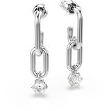Swarovski Uhani srebrna / transparentna | Shoptok.si