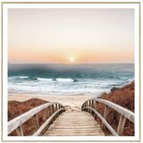 knor Slika 50x50 cm Beach Footbridge Cene