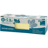 Blok samoljepljiv 40x50mm 12x100L Nature Global Notes 5653-11box žuti | shoptok.hr