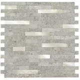 Tapeta samoljepljiva metal/kamen 29,7x29,2 cm, 4 mm