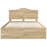  Konstrukcija postelje Sonoma 140 x 200 cm Masivno borovo les, (5000102476) | Shoptok.si