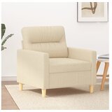 vidaXL Fotelj krem 60 cm blago Cene