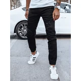 DStreet Spodnie męskie jeansowe joggery czarne