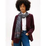 Tommy Hilfiger Šal mornarska / rdeča / bela | Shoptok.si