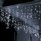  Božićna LED zavjesa s daljinskim upravljačem 300 LED, hladno bijela | shoptok.hr