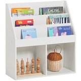 SoBuy knjižna omara za otroke v beli barvi v skandinavskem slogu, (20815180) | Shoptok.si
