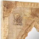 vidaXL Ogledalo 50x3x110 cm trden mangov les | Shoptok.si