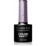 Claresa SoakOff UV/LED Color Winter Wonderland gel lak za nokte nijansa 8 5 g