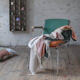 Mette Ditmer Denmark Zelena/opečnato oranžna odeja 125x190 cm Brick – | Shoptok.si