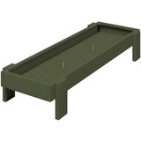  Hranilica za kokoške Maslinasto zelena 80 x 28 x 13.5 cm | shoptok.hr