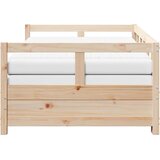  Dnevni krevet na razvlačenje s madracima 90x190 cm od borovine | shoptok.hr