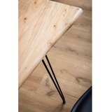 MID.YOU pisalna miza akazie, pravi les, 150x36cm | Shoptok.si