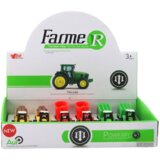  Tractor With Trailer Excavator Bulldozer Agricultural Machine Yellow | Shoptok.si