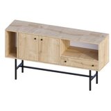 Hanah home komoda freya sapphire oak black | ePonuda.com