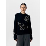 .OBJECT Pulover 'OBJLaney Rubin' kremna / črna | Shoptok.si