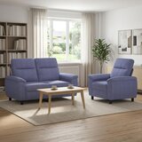  Set sofe 2 pcs Traper plava Tkanina | shoptok.hr