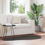 Tepisi Antracit Poliester 80 x 150 cm Izdržljivo Akcentni Tepih | shoptok.hr