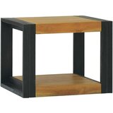 Maison Chic Stenska Kopalniška omarica - Kopalniški kabinet 45x45x35 cm trdna tikovina, (21795003) | Shoptok.si