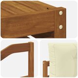  Set vanjskih sofa 6 kom. Prirodna i krem | shoptok.hr