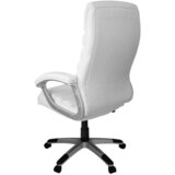 MID.YOU pisarniški stol tekstil bela | Shoptok.si