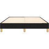  Okvir za krevet s oprugom crni 140x200 cm od tkanine | shoptok.hr