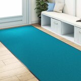  Otirač Ostalo Cijan i crna 120 x 400 cm Poliamid i PVC | shoptok.hr