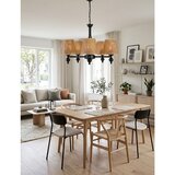 Opviq luster Mercure 5 Wicker, 5 × E27, crni | Eponuda.com
