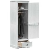  Ormari s ladicama Bijelo 55 x 50 x 170 cm Čvrsto borovo drvo - Bijelo | shoptok.hr