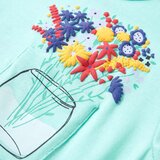  Dječja majica svijetla boja mente 128 | shoptok.hr